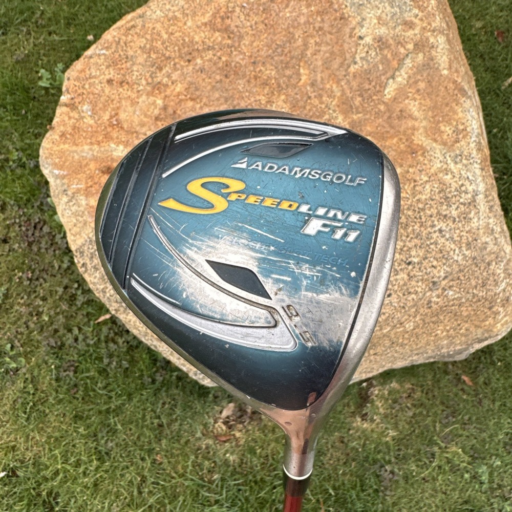 ADAMSGOLF Driver SPEEDLINE F11 9.5 Loft Graphite Stiff Shaft Velocity Slot 46"